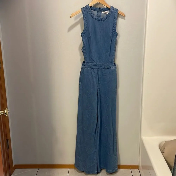 RACHEL Rachel Roy Pants - 𝅺Rachel Rachel Roy denim jumpsuit